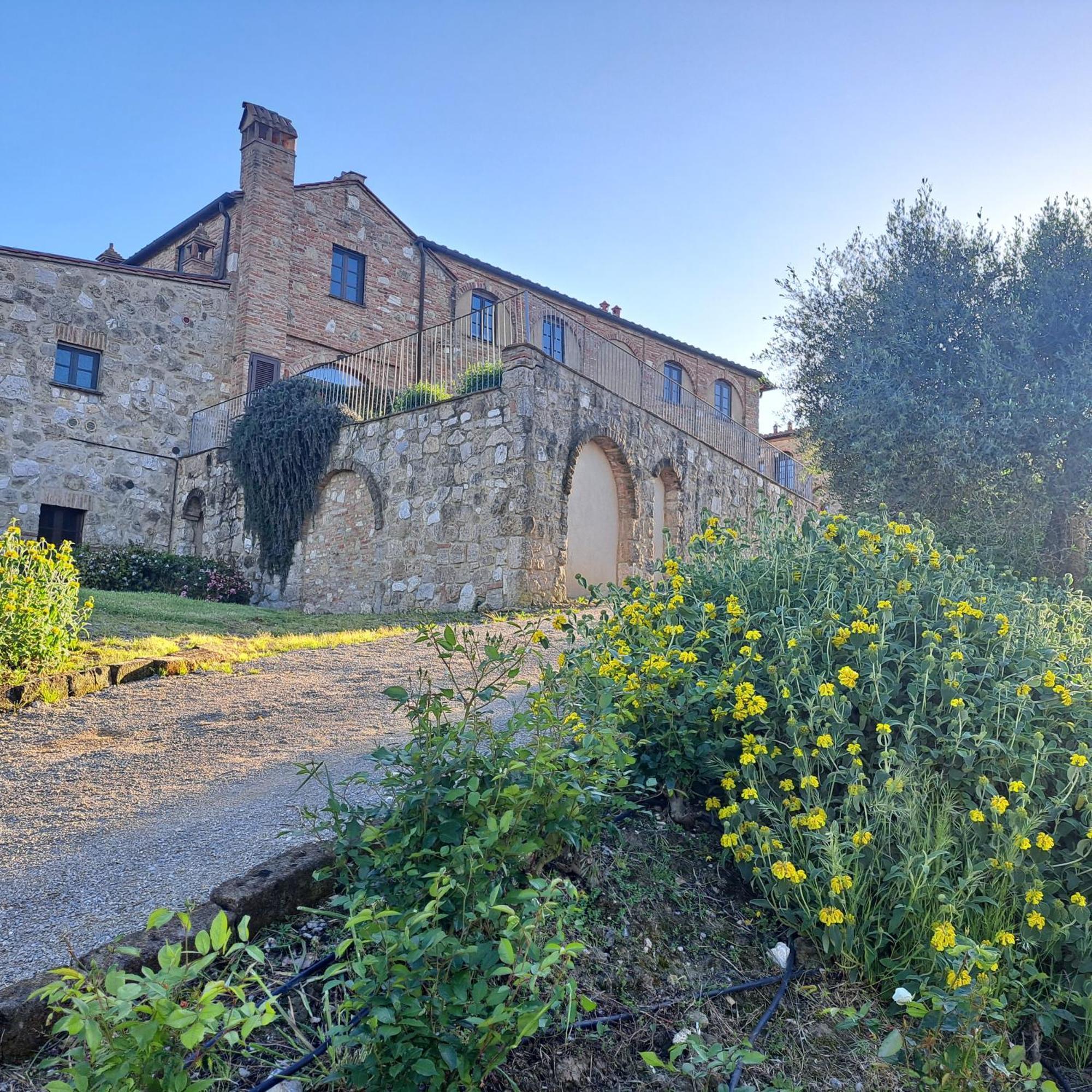 Monaci Apartments Asciano Exterior foto